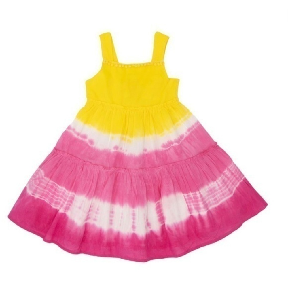Isaac Mizrahi New York classic tie dye summer dress size 4
